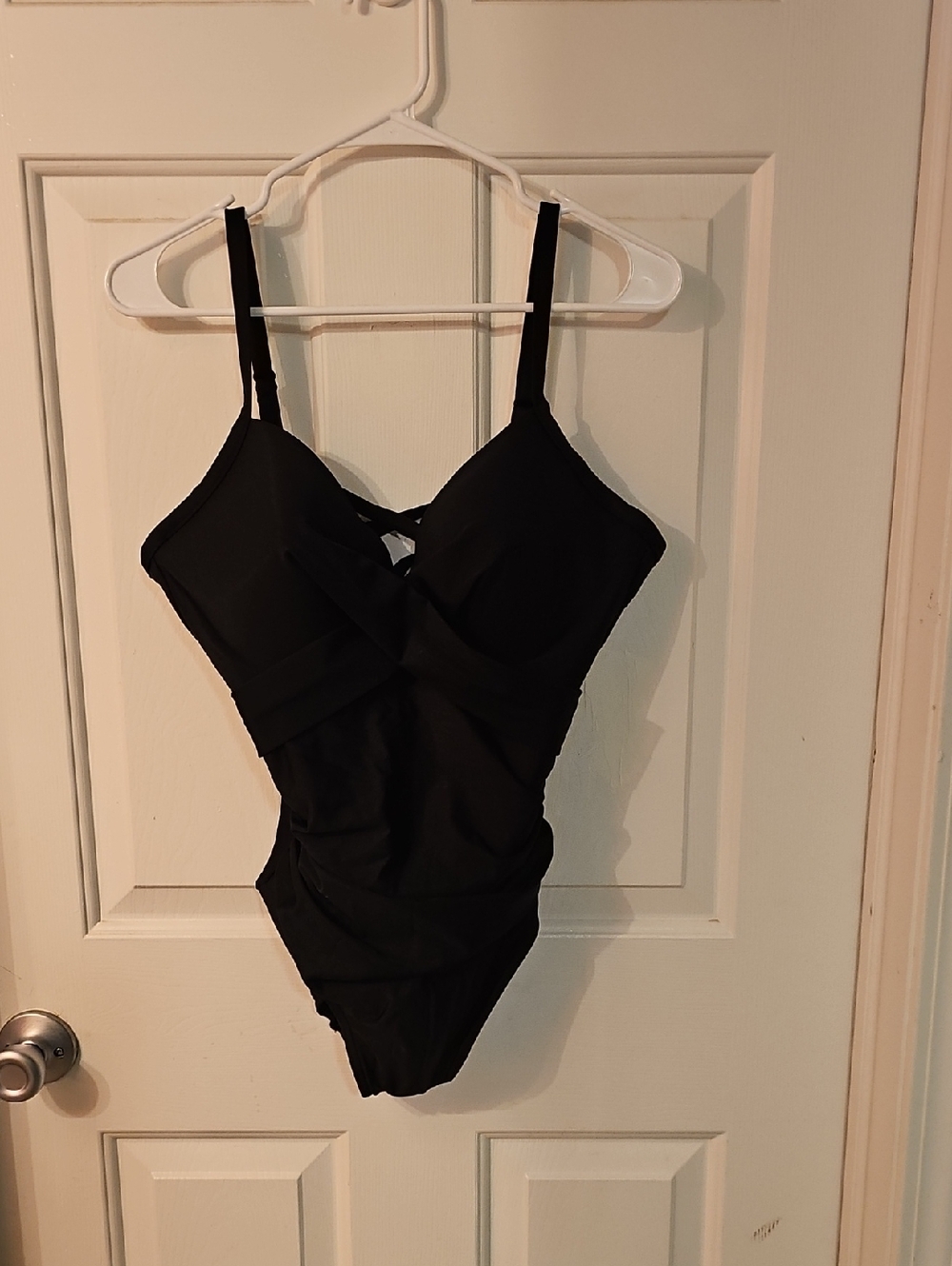 Miraclesuit Black One-Piece Swimsuit with Crisscross Back